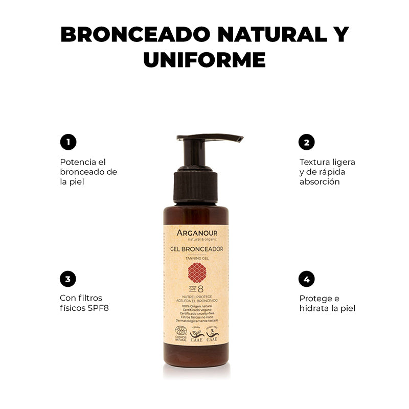 potenciador del bronceado