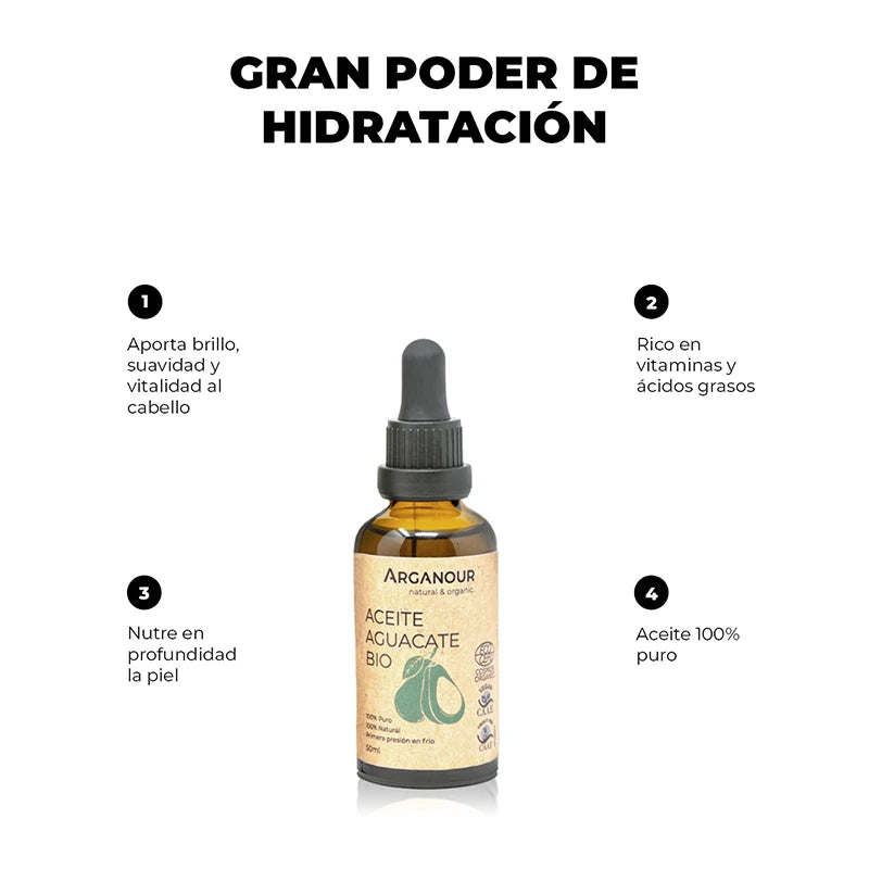 propiedades aceite de aguacate puro