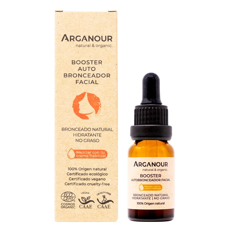 autobronceador de cara natural arganour