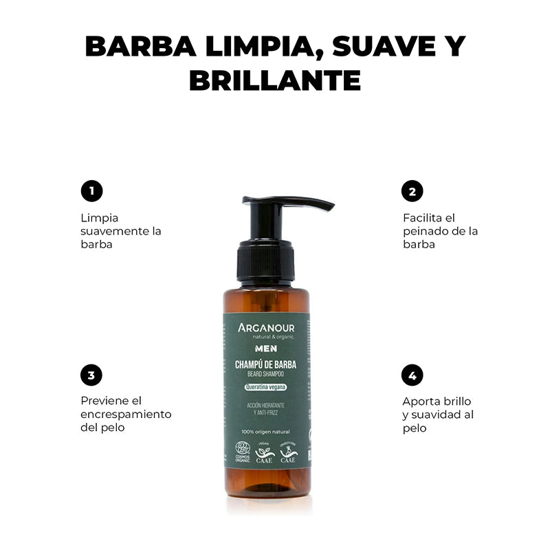 champu para barba