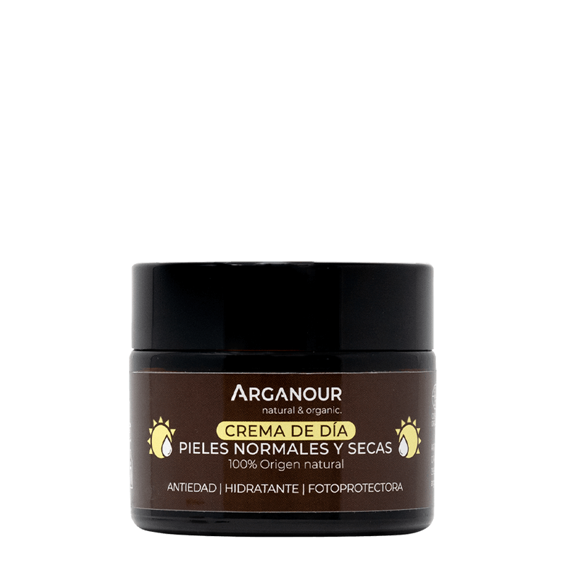 crema facial de día para piel seca arganour