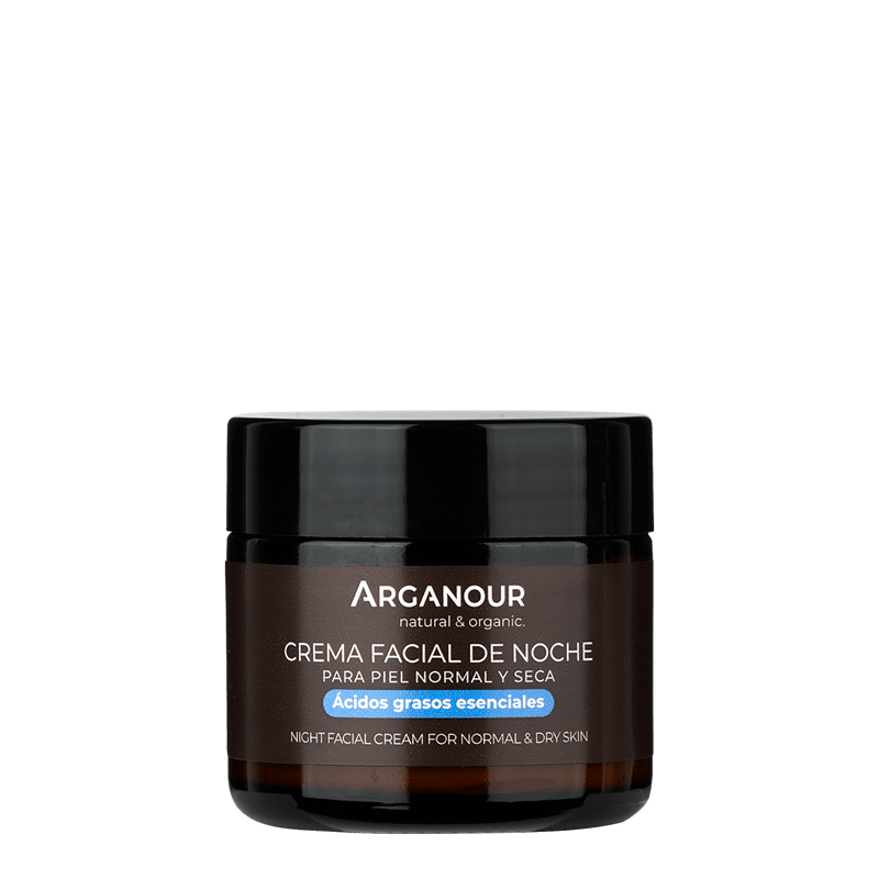 crema hidratante facial de noche arganour