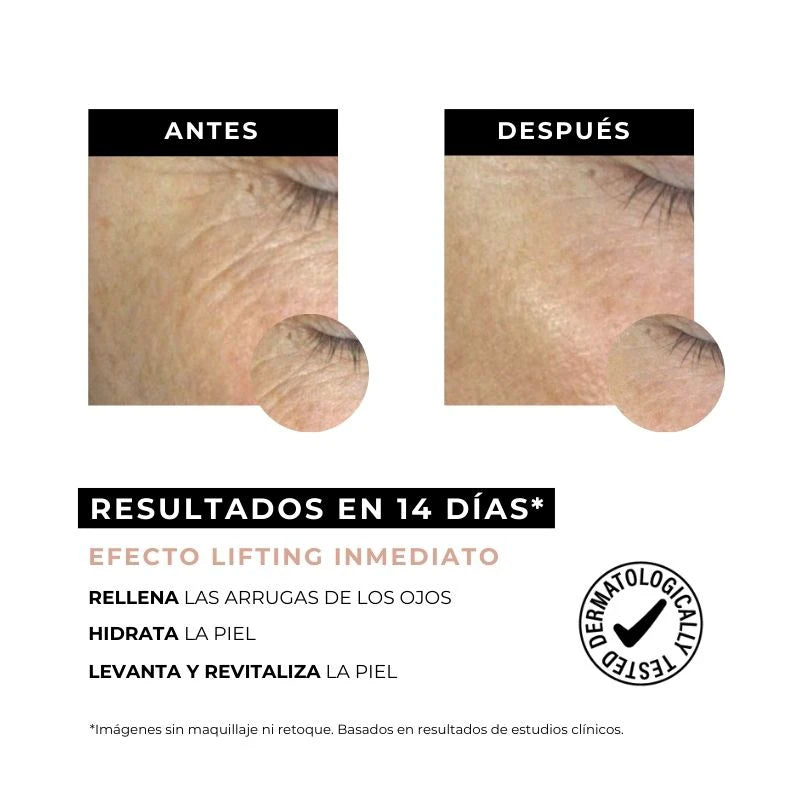 resultados contorno de ojos arganour