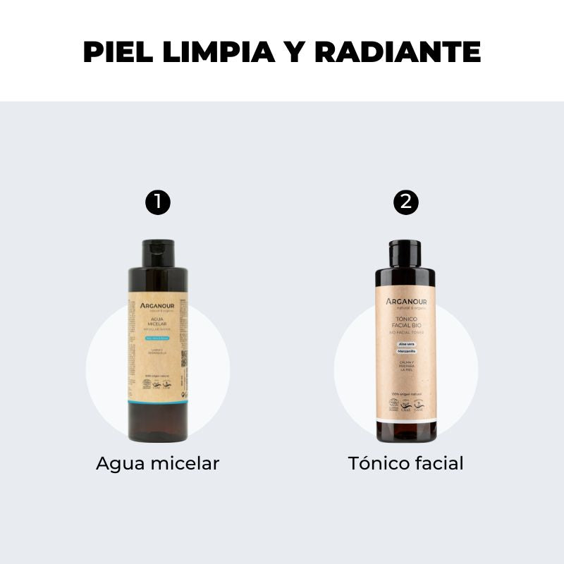 rutina limpieza facial