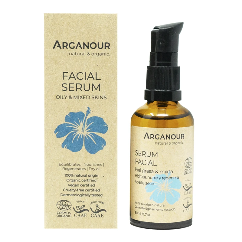 serum piel grasa arganour